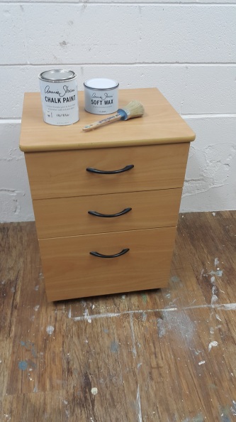 Veneer Particle Board Filing Cabinet With Chalk Paint By Annie